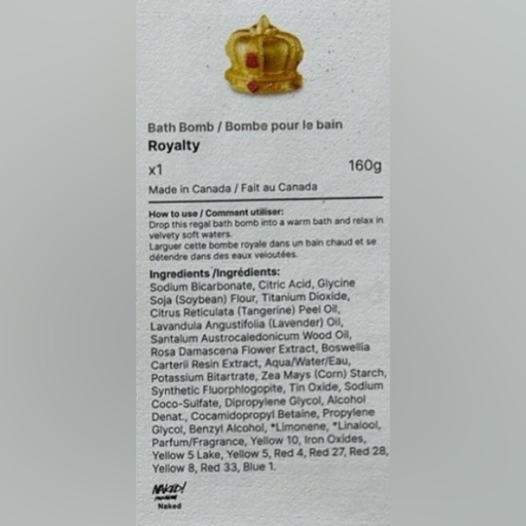 LUSH x Bridgerton Royalty Bath Bomb - Picture 2 of 3